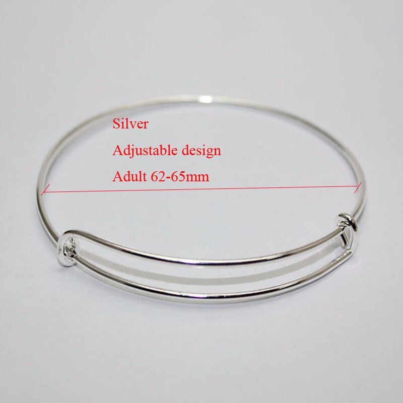 10 sztuk/partia dziecko dorosłych regulowany drut bransoletka bransoletka owinięte nadgarstek mankiet bransoletka bransoletki kobiet stany zjednoczone biżuteria