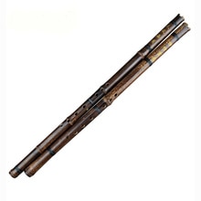 Zwarte Lijnen Chinese Traditionele Fluit Xiao Sleutel EEN/bB/F/G Handgemaakte Bamboe Wind-instrument 8 gaten Professionele Instrument