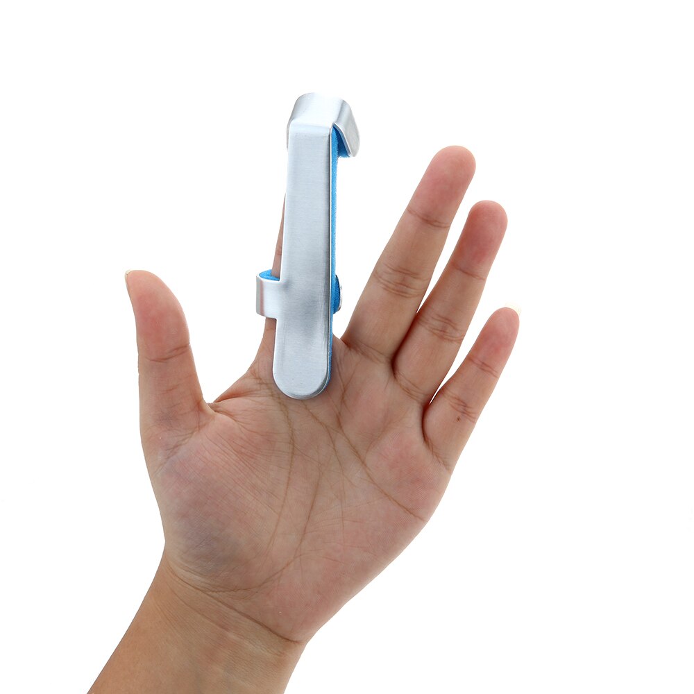 Trigger Finger Splint Aluminum & Foam Support Brace for Mallet Finger/Sprain/Fracture/Pain Relief/Finger Knuckle Immobilization