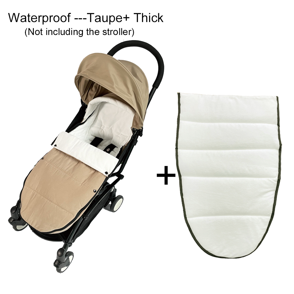 Universele kinderwagens Voetenzak, kinderwagenaccessoire Compatibel met Babyzen YOYO, YOYO2 en YOYO3 kinderwagens - Zachte voering en stof