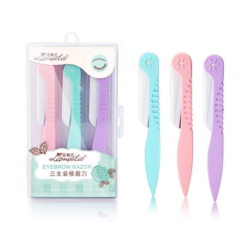 Women Eyebrow Shaver Eye Brow Trimmer Blades Eye Brow Shapers Safe Painless Eye Brow Razor Tool Maquillage