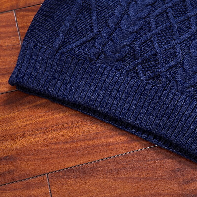 Casual vintergensere herre ensfarget rund hals slim fit elastisk strikket genser herre genser herre varm genser homme