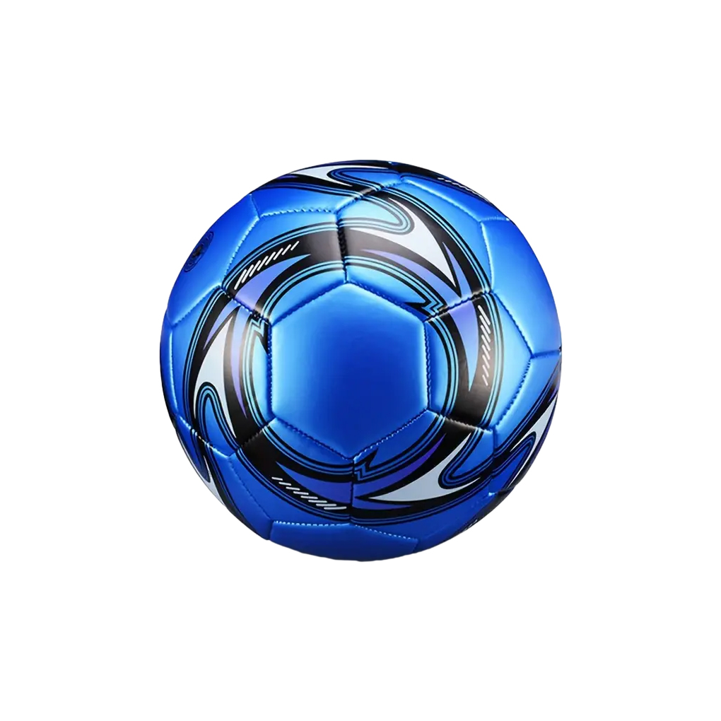 Standard Size 5 Soccer Ball Leakproof Campus Football Wear Resistant Rubber Soccer Ball Elastic Football: Blue