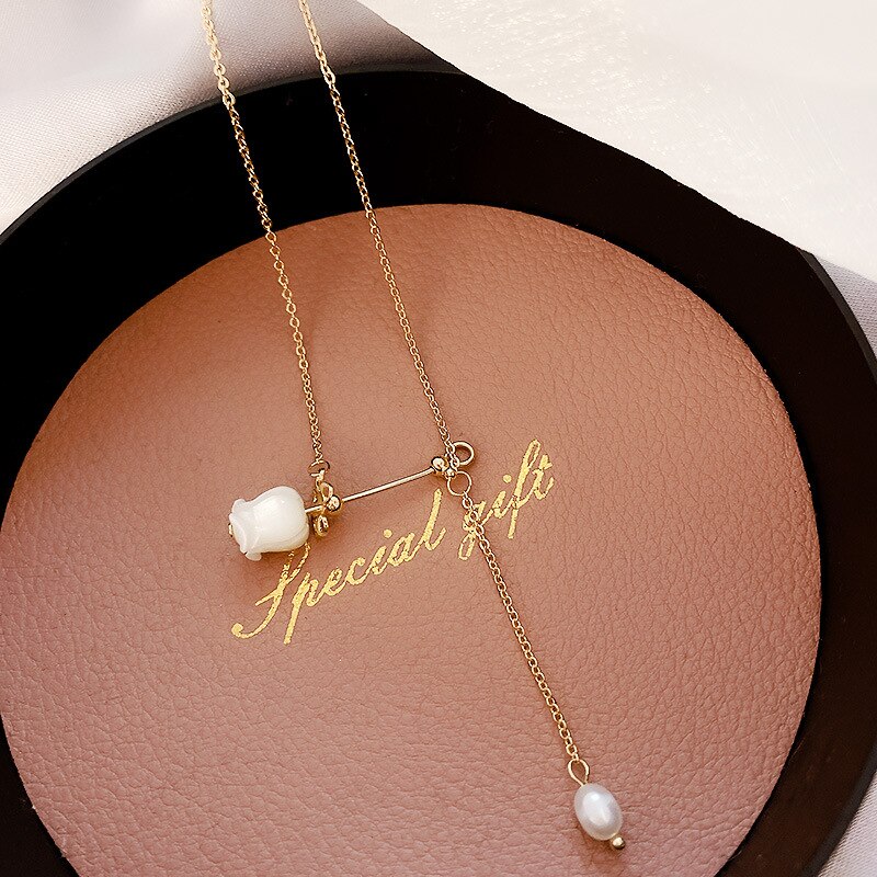 YIDUO Rose Choker nian Neue Stil 520 Geständnis Yuyi Herz Nur Sie Hohe Grade Gefühl Halskette: Default Title