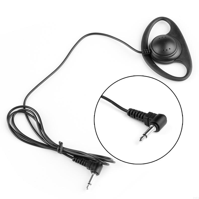 P9FA 3.5mm D-Shape Only Earpiece Headset For Two Way Radios Walkie Radio