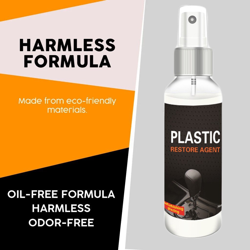 Plastic Onderdelen Loopvlakvernieuwing Agent Automotive Interieur Plastic Deel Loopvlakvernieuwing Coating Plakken Onderhoud Auto Cleaner 30Ml 20Jan10