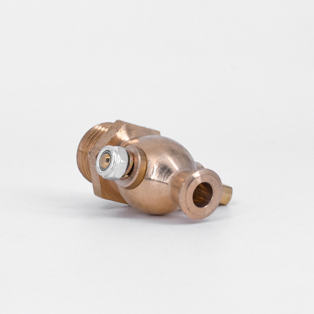 1/4" 3/8" 1/2" 3/4" BSP Male Brass Drain Petcock Shut Off Valve Water Gas Oil