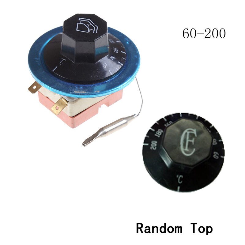 220V AC 16A Centigrade Ceramic Base Mechanical Thermostat Water Heater Temperature Switch 30-110/60-200/ 50-300: A2