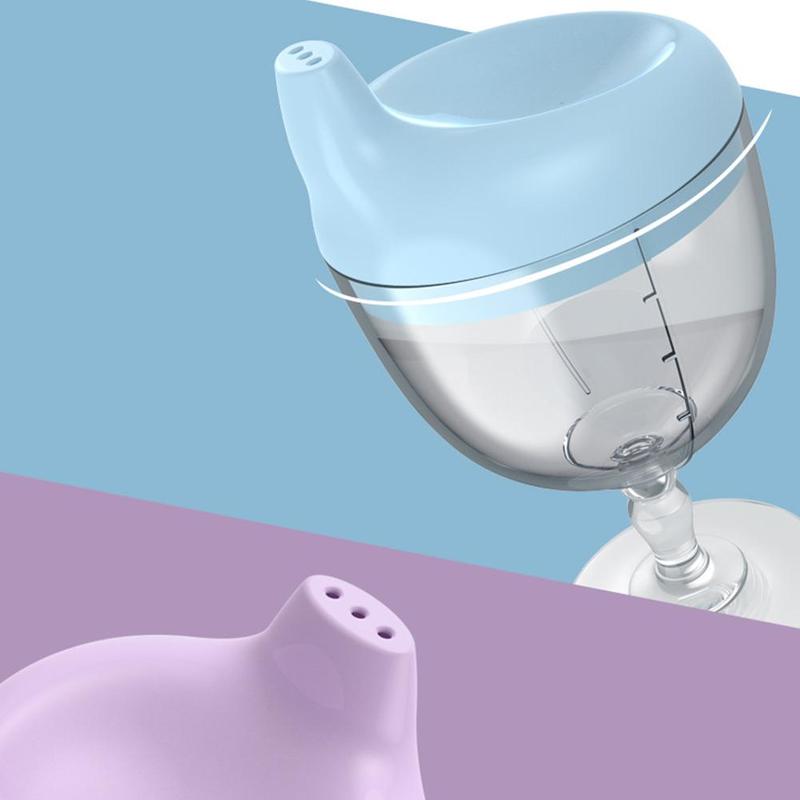 Baby Plastic Beker, Kinderen Wijn Glas, Sap Cup, Te Leren Melk Cup, Cup, drinken Kinderen O7E0