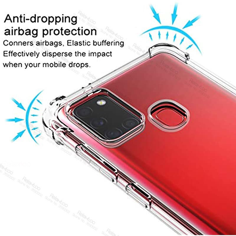 Für samsung a21s fall transparent klar fall Für samsung galaxy a21s eine 21s a217F sm-a217F/ds telefon weichen tpu abdeckung coque fundas