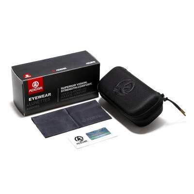 Kdeam originele gepolariseerde vierkante zonnebril voor heren zomer outdoor & reizen  uv400 brillen heren sport stijl zonnebrillen  gr6: Luxe doos