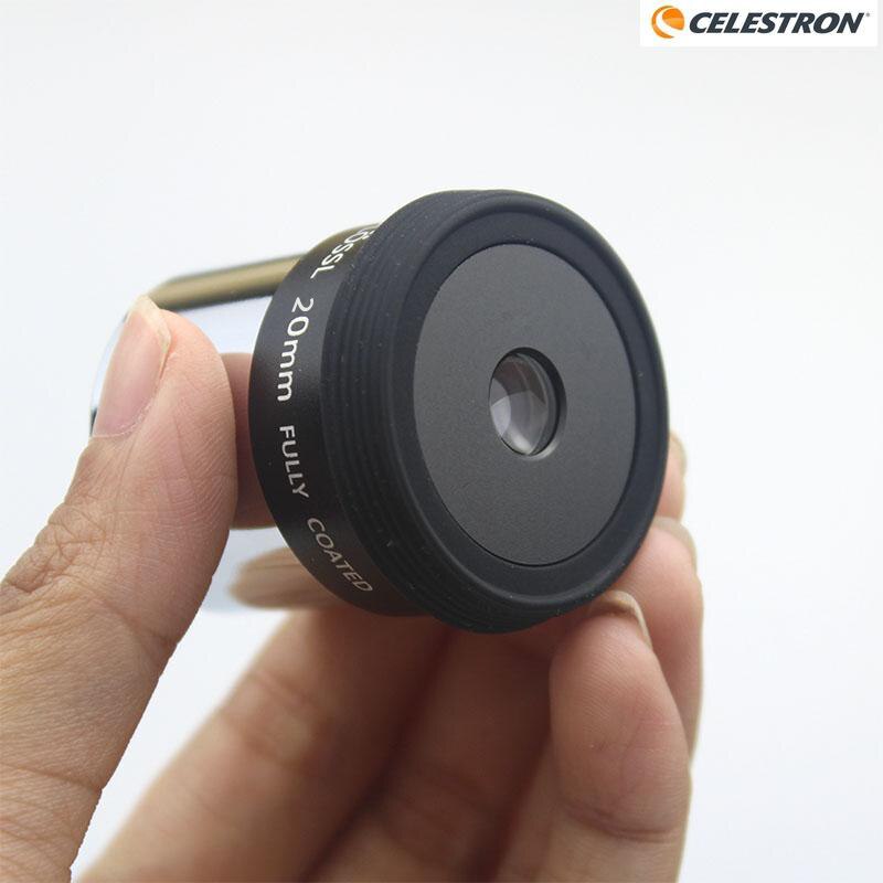 Celestron 20mm Eyepiece Astronomical Telescope Accessory High-definition Stargazing 1.25 Inches Wide Angle Lens