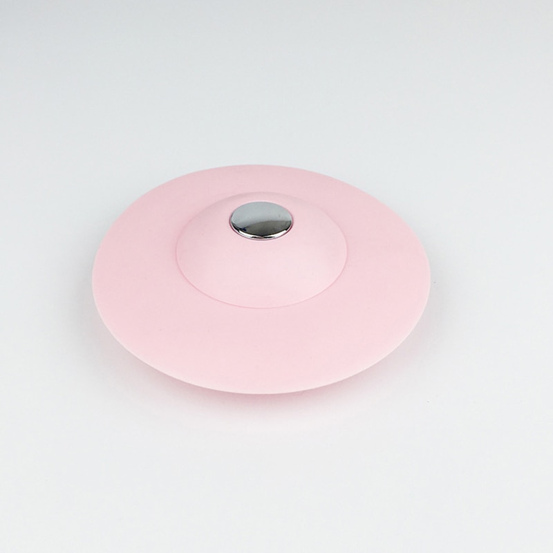 TPR Bath Tub Sink Floor Drain Stopper Hair Catcher Plug Kitchen Water Laundry 40FP12