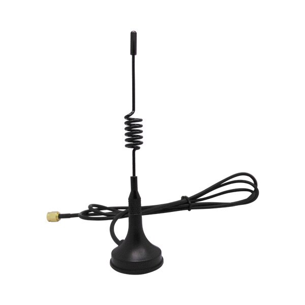 SW433-XP1M - 433 Mhz Pigtail Antenne 1M Verlengkabel SMA-J Interface Magneet Sucker Antenne