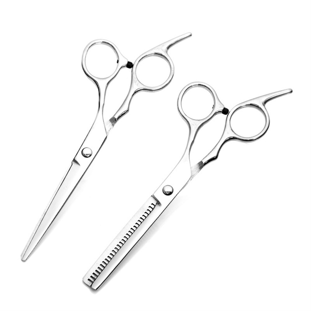 6 Inch Flat Shear Dental Shear Stainless Steel Hair Scissors Hairdressing Scissors