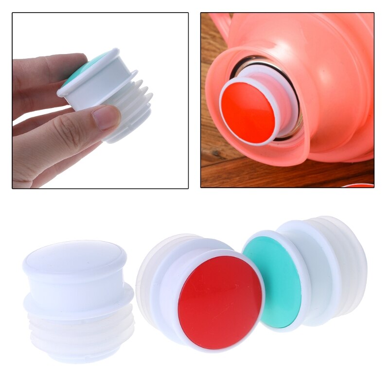 Food Grade Silicone Thermos Plug Stopper Bottle Lid Replacement Kettle Parts