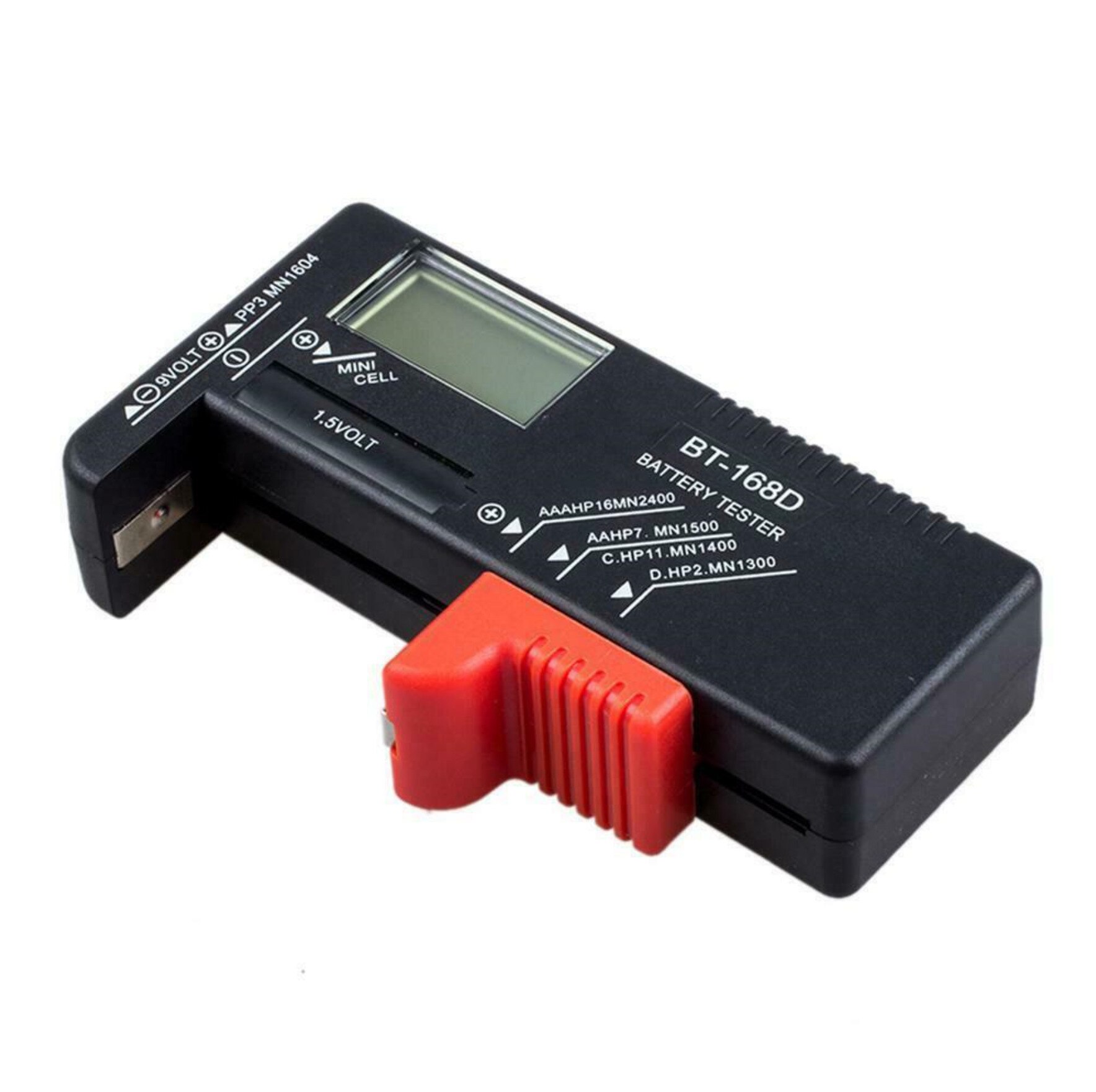 BT-168 Digital Battery Capacity Tester for 18650 14500 Lithum 9V 3.7V 1.5V Cell C D Batteries Tester M05 20: Upgraded version