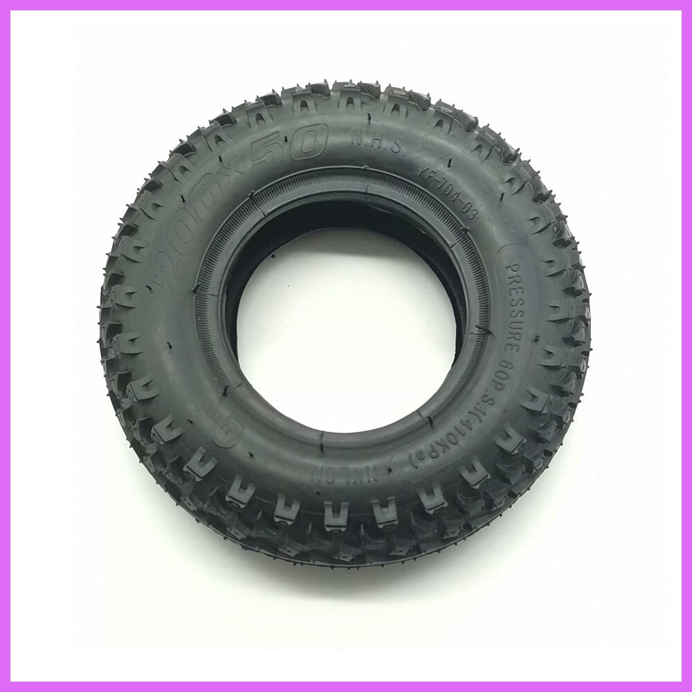 200X50 Wheel With Drive Gear Inner Tube and Outer Tire for Trolley Cart Electric Scooter Wheel Chair Truck: outer tire
