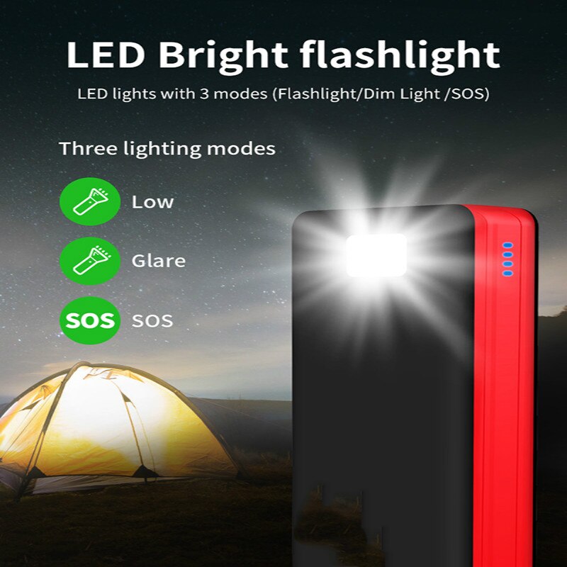 99000mAh Large Capacity Solar Power Bank with 4USB for Outdoor Trip Portable External Battery for IPhone Samsung Xiaomi