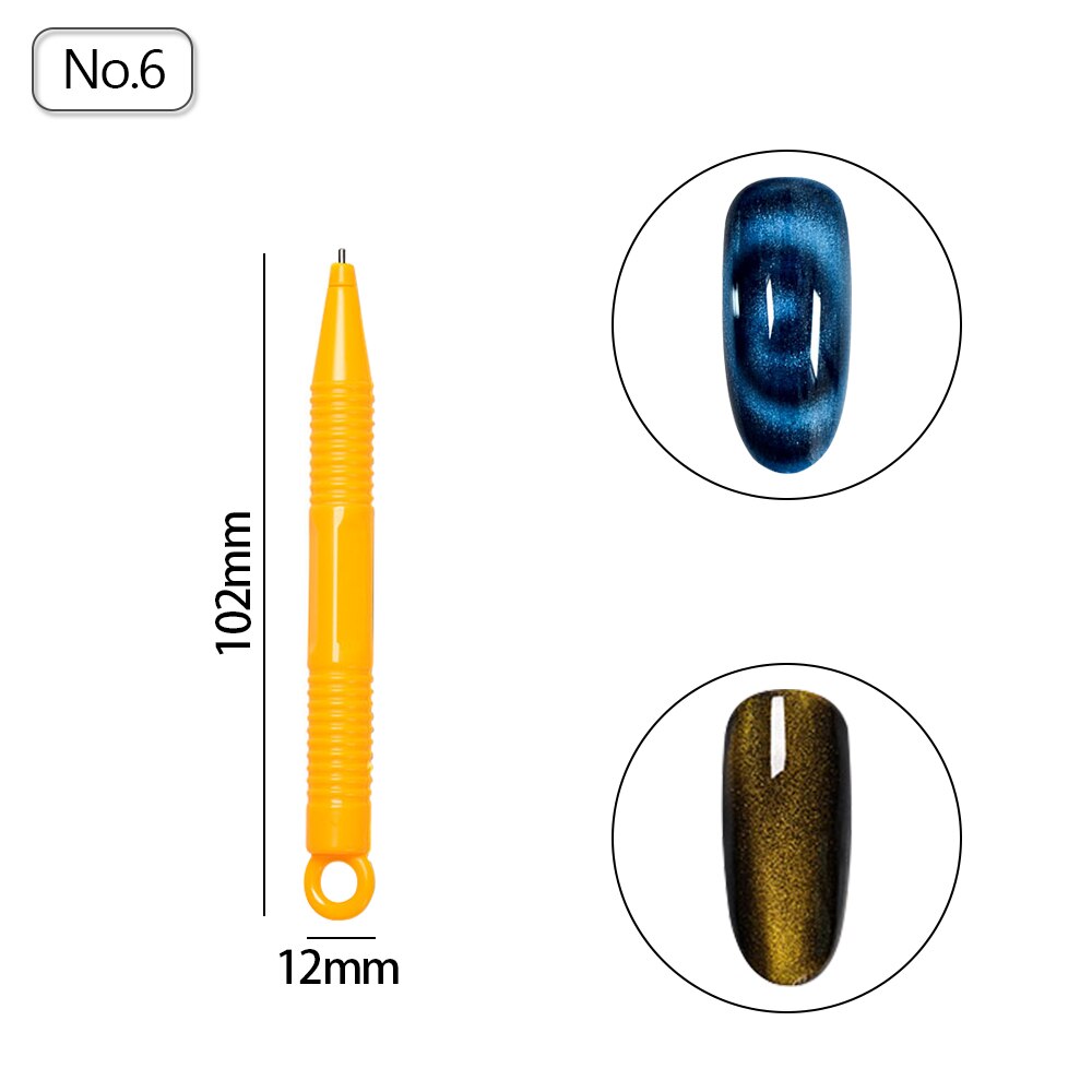 Kat Ogen Magneet Sterke Effect Magetic Voor 9D Kat Ogen Polijsten Multifunctionele Magnetische Pen Nail Decoratie Gereedschap