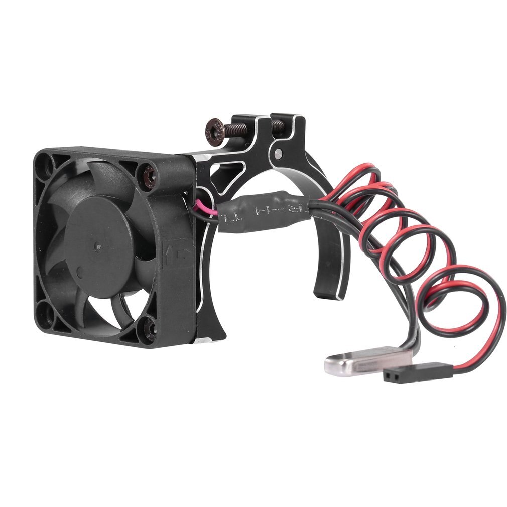 D3 Metalen Clip Radiator Met Temperatuur Sensor Koelventilator Metalen Afstandsbediening Auto Accessoires Voor 4268-4274 Motor: Default Title