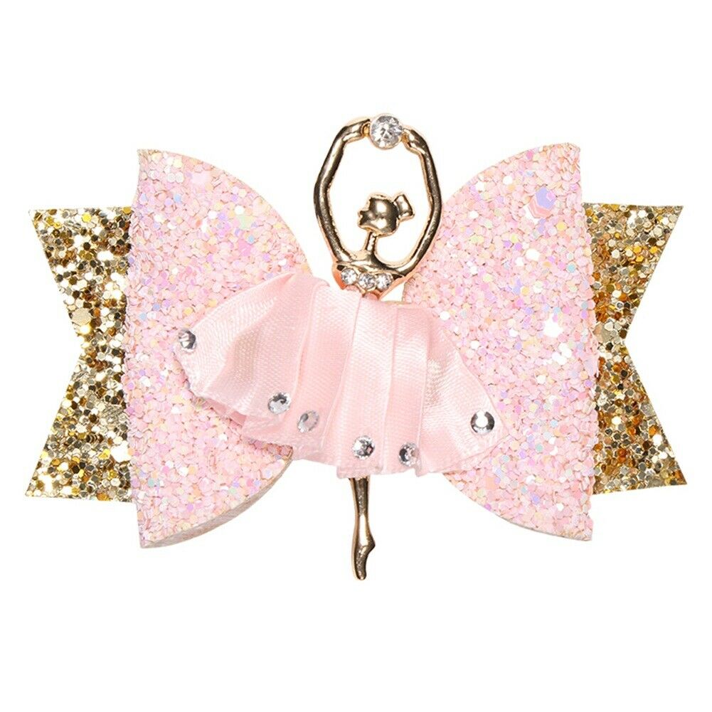 Accessories Headwear Kids Baby Girls Toddler Flowers Hair Clip Bow Hairpin Barrette Baby Shower Photo Props Hairpins: Candy Pink