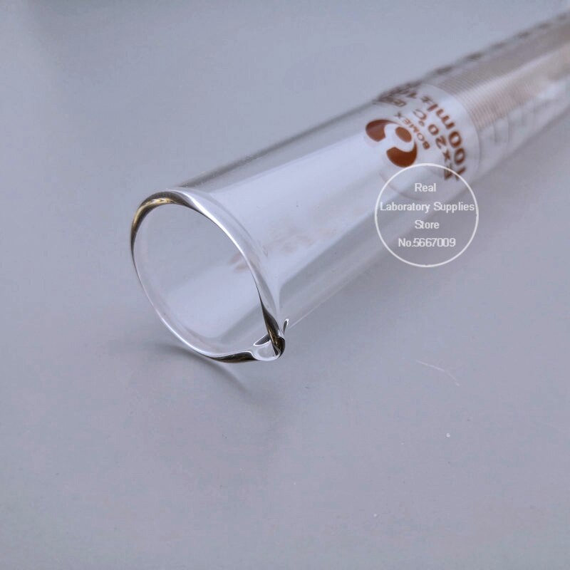1PC 1000ml Laboratory Scaled Measuring cylinder Graduated Glass Measurement Container Lab Supplies