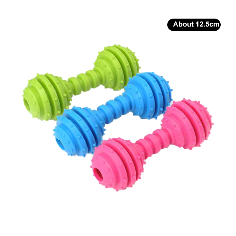 Durable Rubber Dog Toys Bite Resistant Dog Chew Toy Chihuahua Teddy Bulldog Puppy Pet Toys For Small Dogs Cleaning Teeth Toy