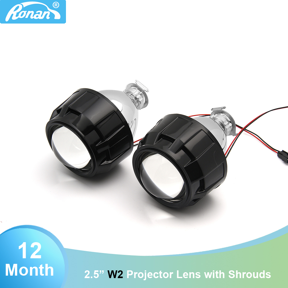Auto Styling 2.5 "WST Bi-xenon projector Lens voor H1 Xenon/Halogeen Lampen past H4 h7 koplamp Voor Focus Opel Astra