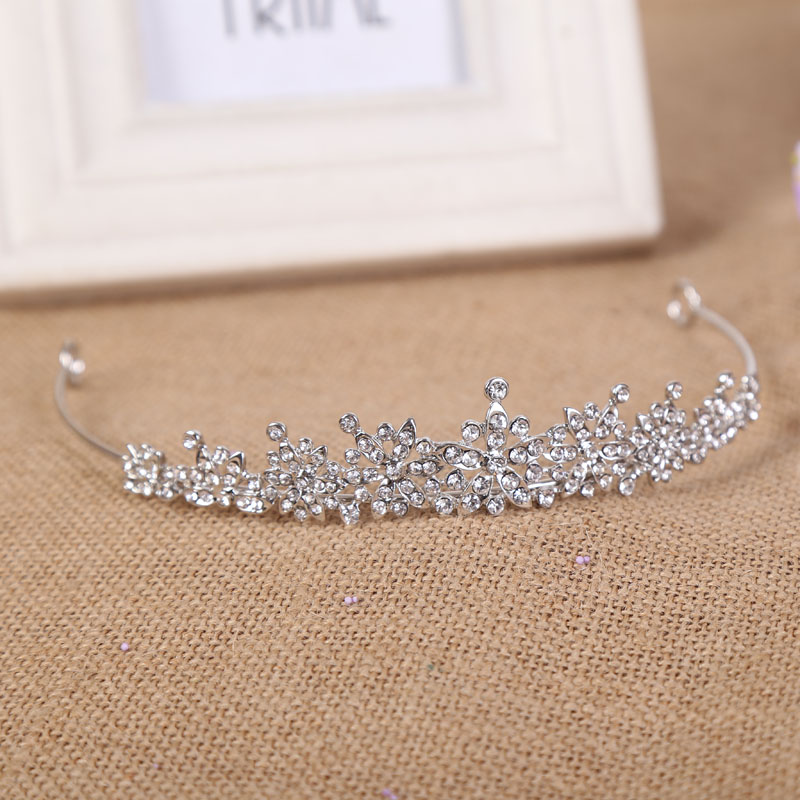 3 disegni di Moda di Cristallo Wedding Bridal Tiara Crown Per Le Donne di Promenade Diadema Ornamenti Per Capelli Da Sposa Monili dei capelli Della Sposa accessori