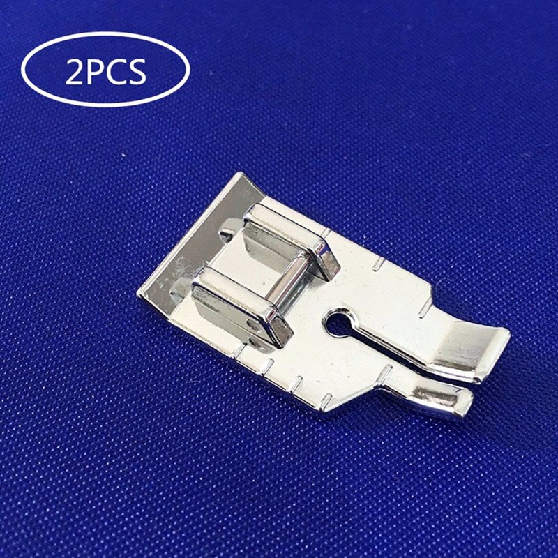2pc 1/4" Quilting Feet Sewing Household Machine Presser Foot - Fits All Low Shank Snap-On Singer, Brother, Babylock,Janom AA7298