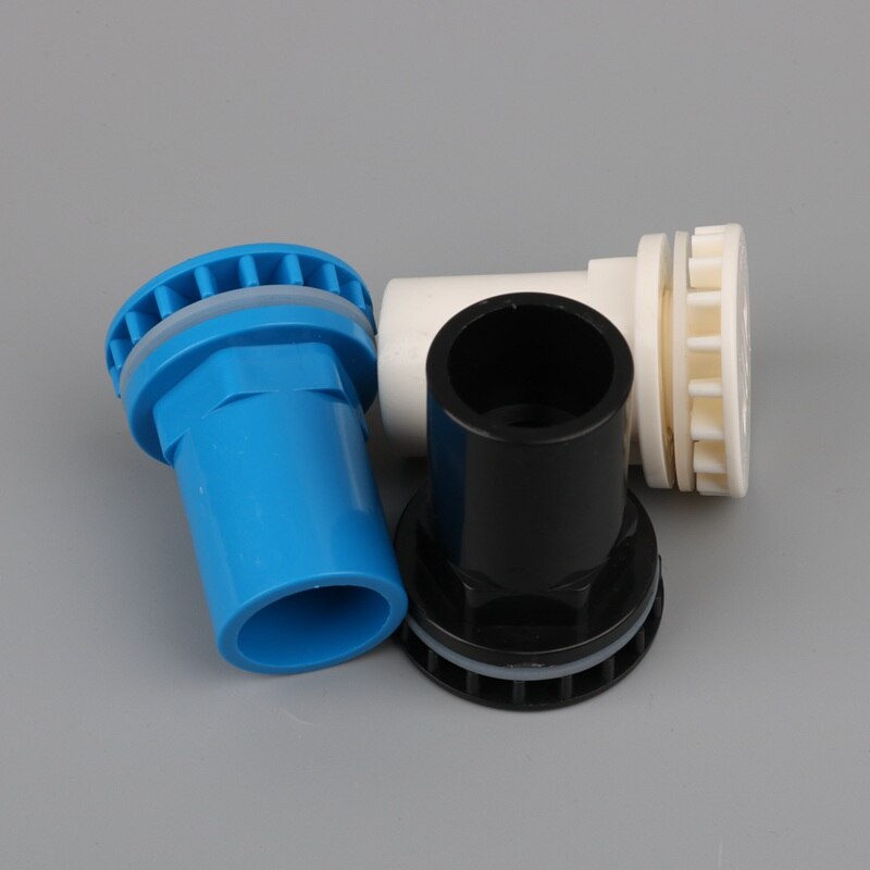 25mm Fish Tank Joint Equipment Bulkhead Water Pipe Adapter Aquarium Outlet Water Tank drain Seafood pool Fitting