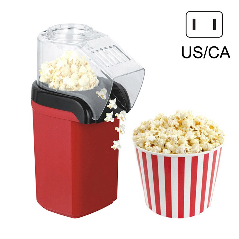 1200W Air Popper Popcorn Maker with Protaction Cover and Measuring Cup Electric Machine Kitchen Supplies Home Garden: us plug
