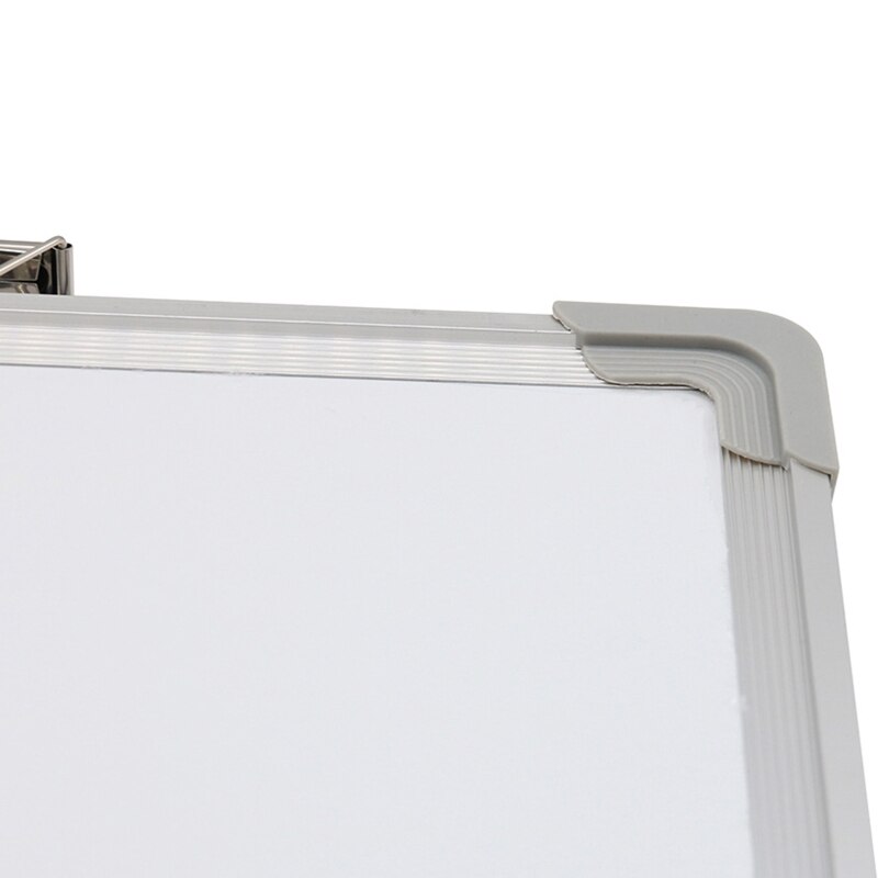 Pizarra blanca plegable magnética de escritorio, Mini caballete portátil de doble cara para mesa con soporte para dibujo de niños