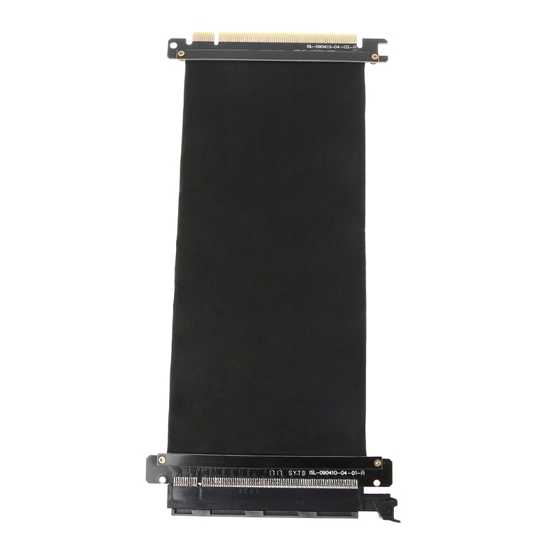 PCI Express 3.0 High Speed 16X Flexible Cable Extension Port Adapter Riser Card PC PCI-E 3.0 Graphics Cards Connector Cable 24cm
