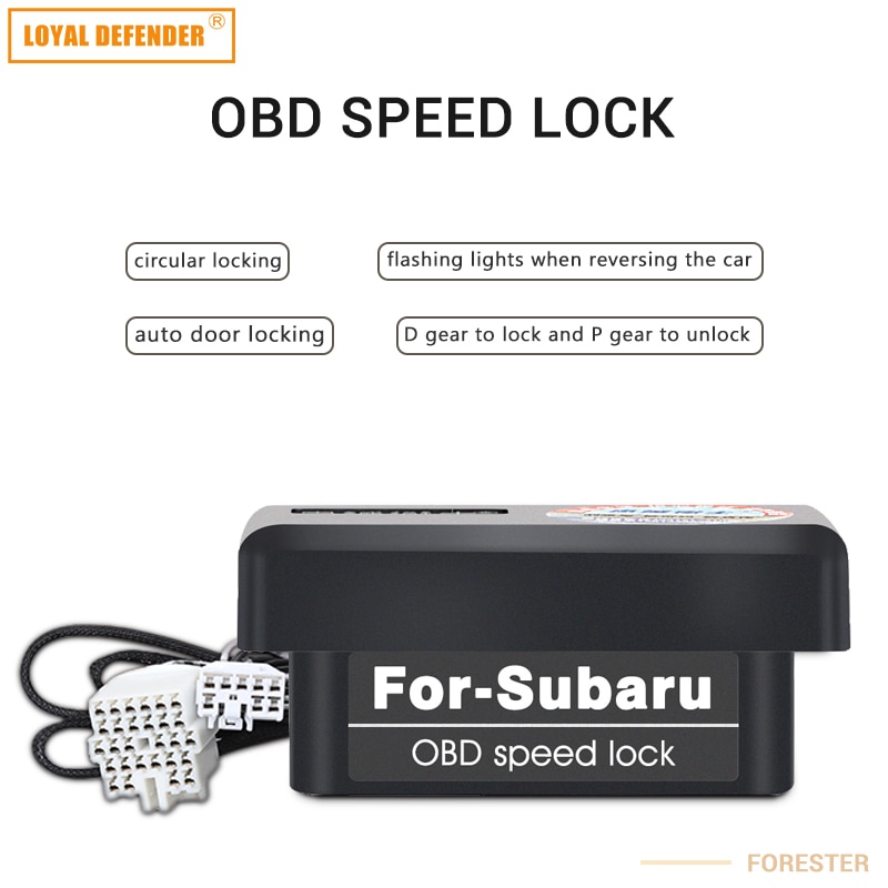 Car OBD Speed Lock Auto Door Lock for Subaru Lock Closing for Forester XV From manufacturer Loyal Defender