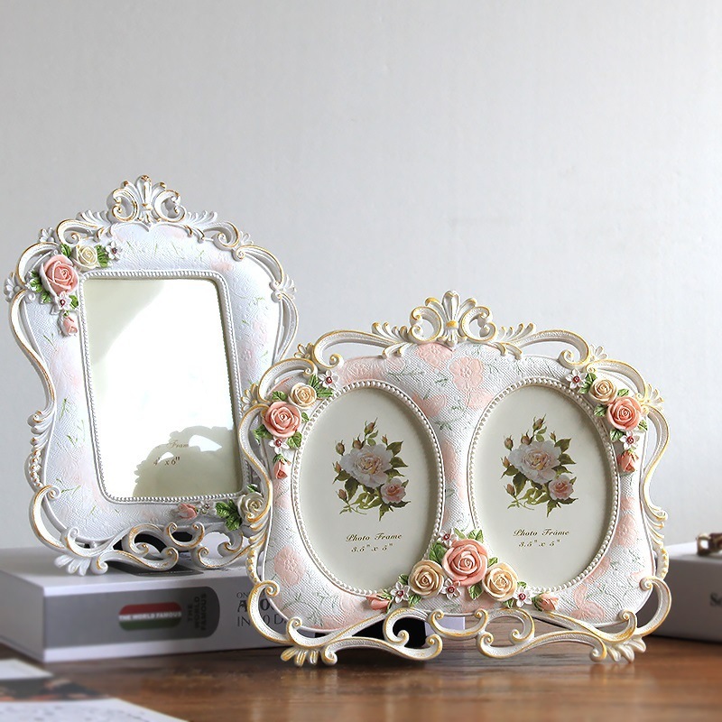 6 Inch Flower Picture Frame 5 Inch Photo Frame European Wedding Frame Valentines Day