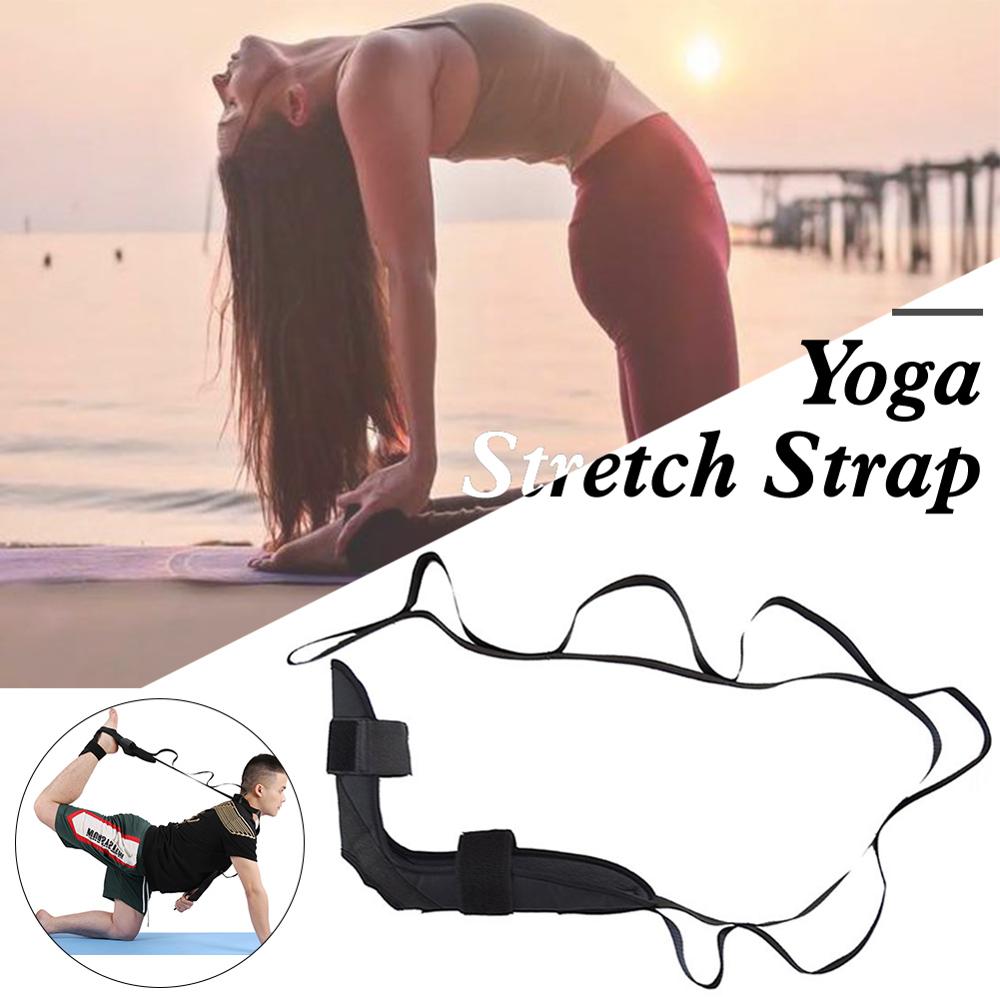 Yoga Flexibilität Stretching Bein Bahre Strap für Ballett Cheer Dance Gymnastik Trainer Yoga Flexibilität Bein Stretch gürtel