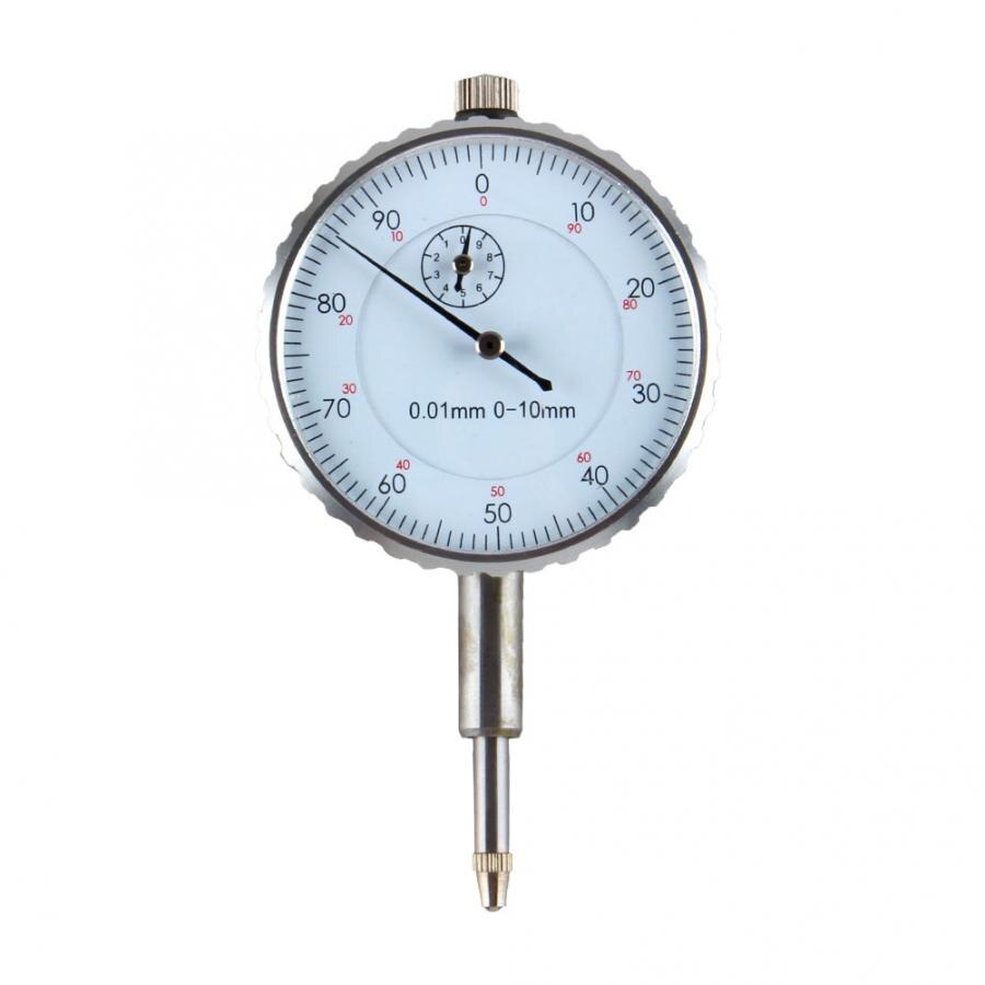 Dial Test Indicator 0.01mm 0-10mm Resolution Indicator Precision Gauge Instrument Tool Dial Gauge