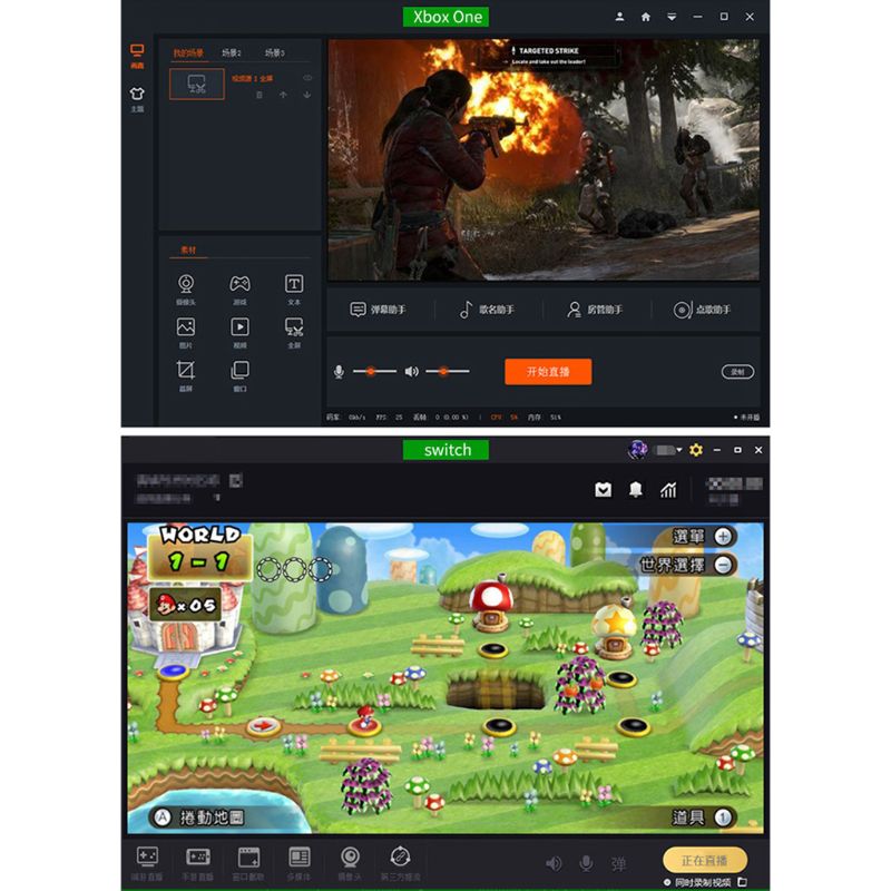 1080P 4K to USB 2.0 Video Capture Card Dongle Game Recorder Loop Out A9LC