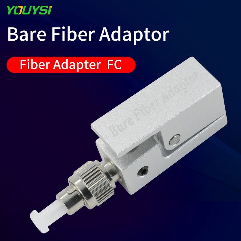 Optic Fiber Connector FC square bare fiber adapter flange Bare fiber adaptor Temporary succeeded OTDR Test