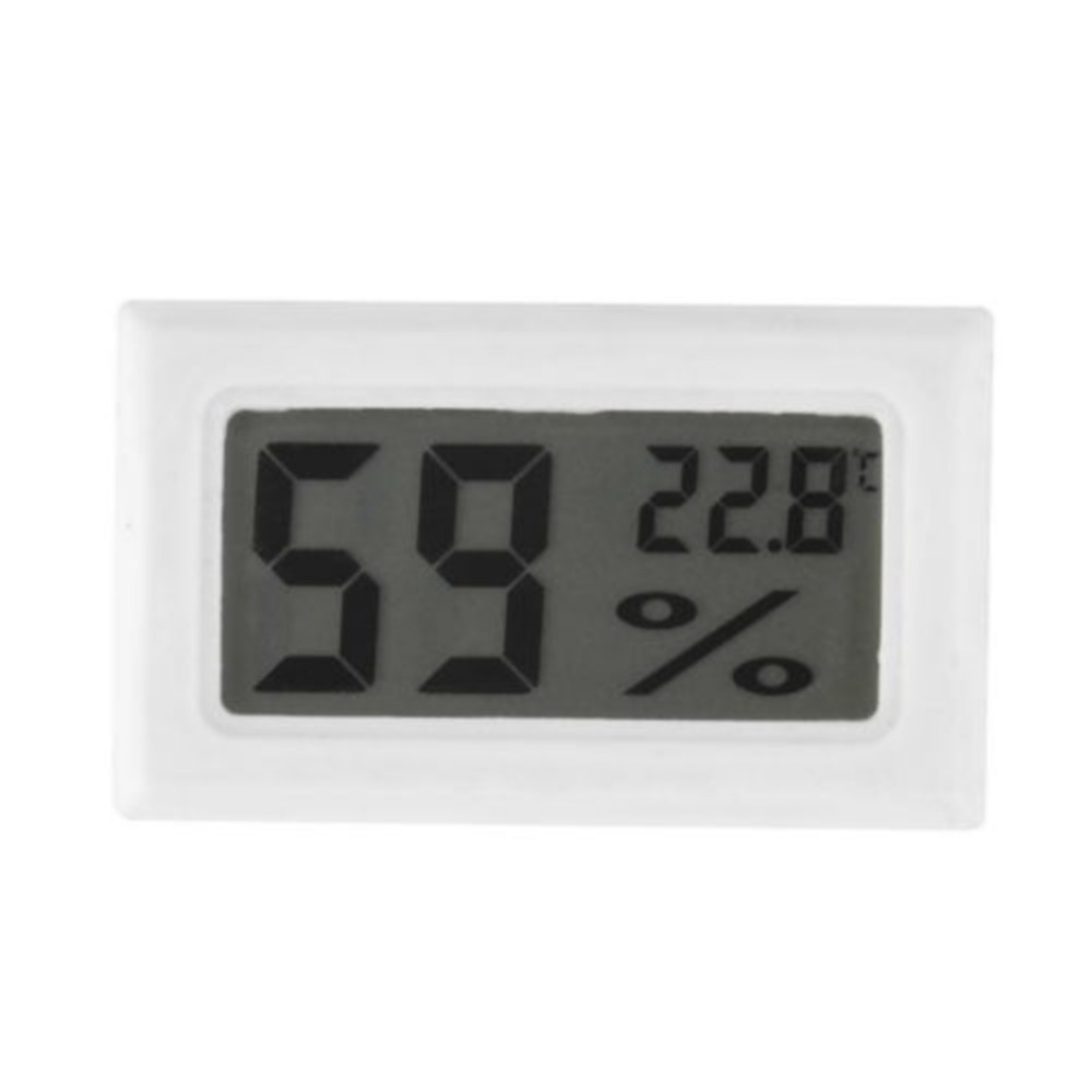 Digitale LCD Thermometer Hygrometer Wekker Temperatuur-vochtigheidsmeter Indoor