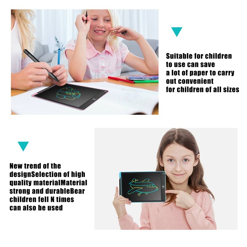 12Inch Electronic Drawing Board LCD Screen Writing Tablet Digital Graphic Drawing Tablets Electronic Handwriting Pad