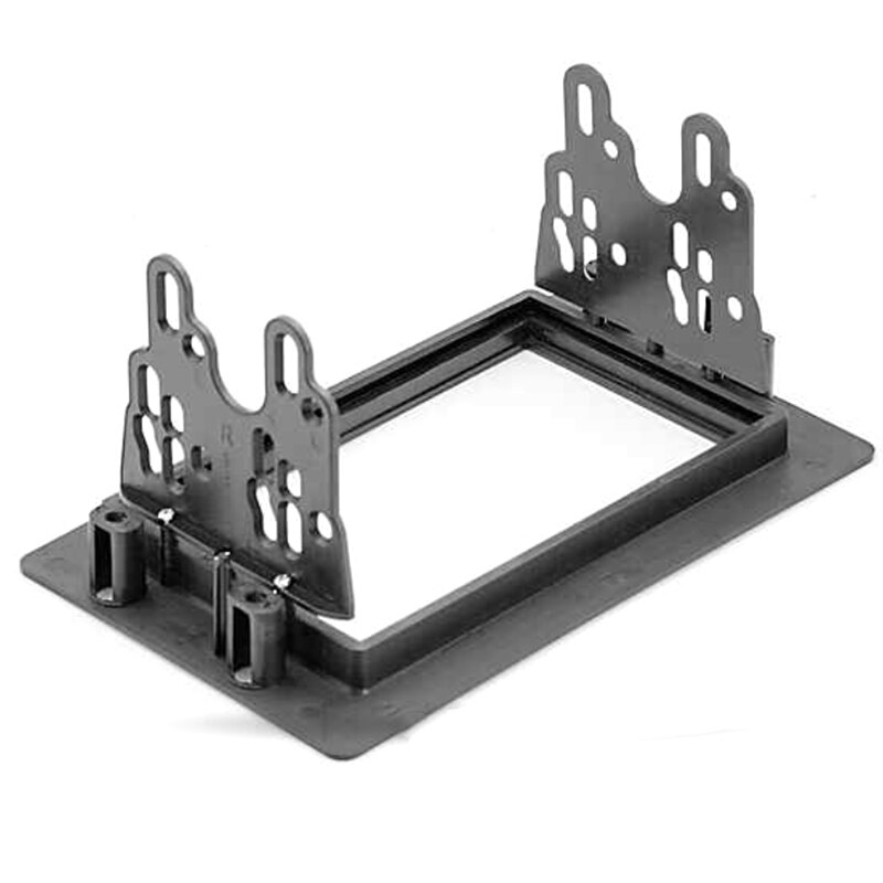 2 din bilradio ram stereo instrumentpanel ram montering panel täcka trim kit för saab 9-5 2005
