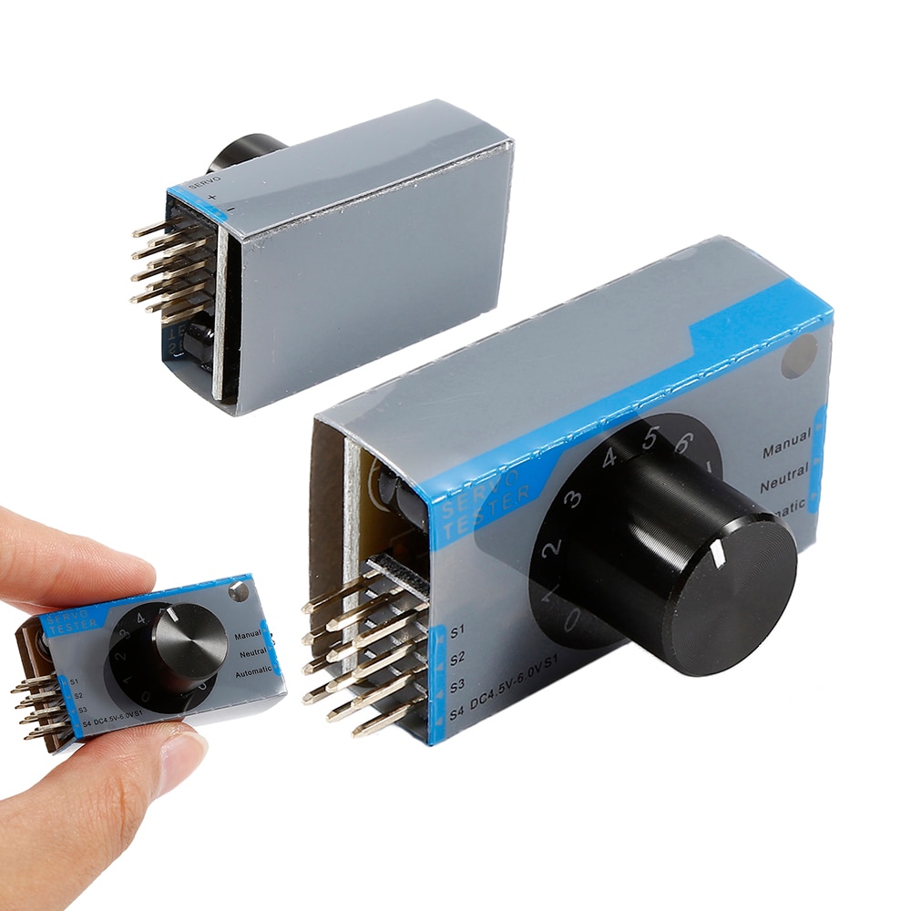 Hight EK2-0907 Aktualisiert Servo Tester Server mit Neutral punkt ausgang signal Spielzeug Hubschrauber flugzeug zubehör für Kinder