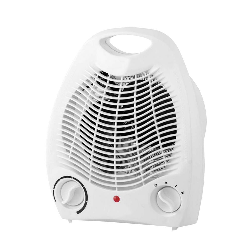 Portable Electric Heater Fan Space Heater With 2 Heating Levels Indoor Use Household Wall Handy Heating Stove Radiator Warmer: Default Title