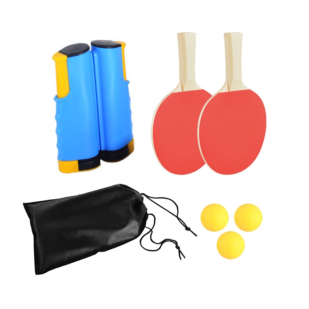 Table Tennis Racket Set Up Table Tennis Set Table Tennis Racket Retractable N... β Vicedeal