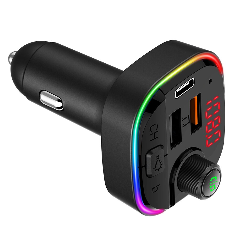 BT for Car FM Transmitter Wireless Radio Adapter Music Player Hand-Free Car Kit Movtalk Supertooth