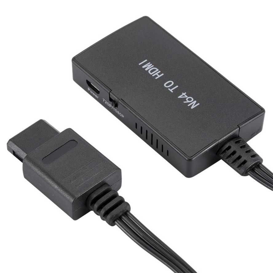N64 Naar Hdmi-Compatibel Adapter Hdmi-Compatibele Adapter Kabel 720P/1080P N64 Hd Switch Converter voor N64/Snes/Gamecube N64 Naar Hd