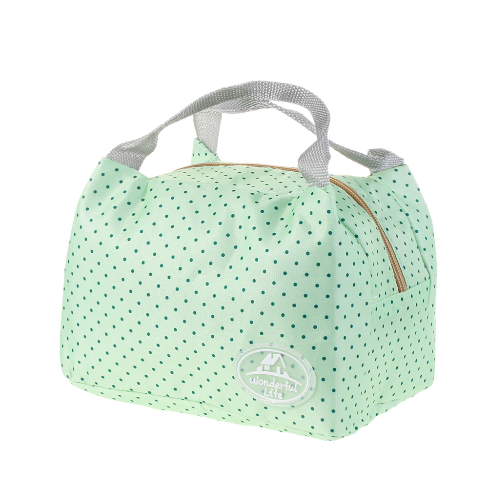 Bolsa de almuerzo con aislamiento térmico plegable Unisex, contenedor de almuerzo, bolsa de almacenamiento de alimentos, bolsa refrigeradora, bolsa de mano, bolsa de Picnic, 1 ud.: StyleB-2